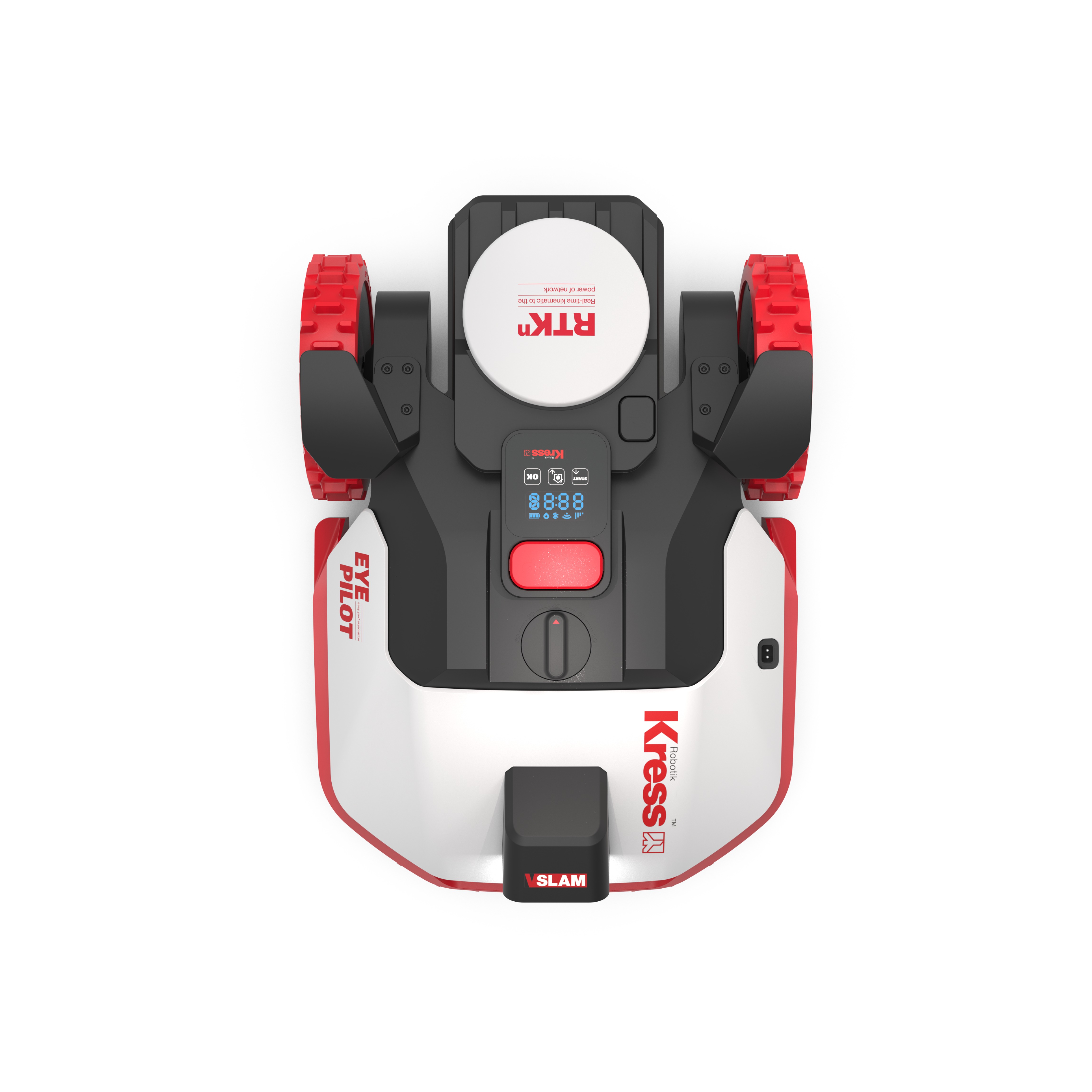 Kress EyePilot® RTKⁿ 1000 m² AI robotic lawn mower with Mono VSLAM Camera